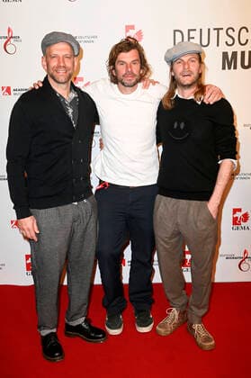 Sportfreunde Stiller beim 13. Deutschen Musikautor*innenpreis der GEMA 2022 im Hotel The Ritz-Carlton. Berlin, 24.03.2022