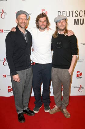 Sportfreunde Stiller beim 13. Deutschen Musikautor*innenpreis der GEMA 2022 im Hotel The Ritz-Carlton. Berlin, 24.03.2022