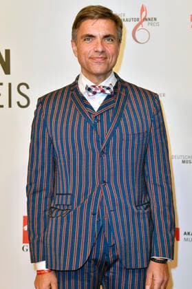 Moritz Eggert beim 13. Deutschen Musikautor*innenpreis der GEMA 2022 im Hotel The Ritz-Carlton. Berlin, 24.03.2022