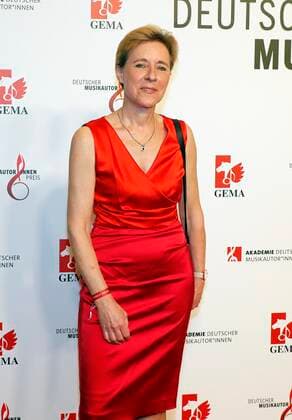 Annette Schlünz bei Verleihung Deutscher Musikautor:innenpreis 2022 im Hotel RITZ-CARLTON Berlin. Redaktion Laurent, Berlin 24.03.22