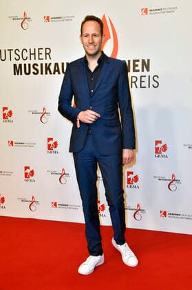 Tobias Reitz beim 13. Deutschen Musikautor*innenpreis der GEMA 2022 im Hotel The Ritz-Carlton. Berlin, 24.03.2022