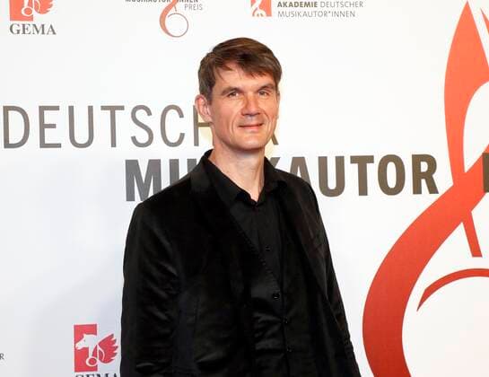 Claudio Puntin bei Verleihung Deutscher Musikautor:innenpreis 2022 im Hotel RITZ-CARLTON Berlin. Redaktion Laurent, Berlin 24.03.22