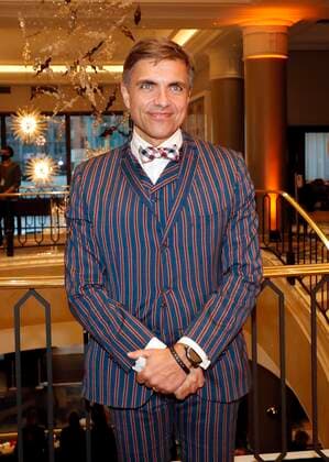 Moritz Eggert bei Verleihung Deutscher Musikautor:innenpreis 2022 im Hotel RITZ-CARLTON Berlin. Redaktion Laurent, Berlin 24.03.22