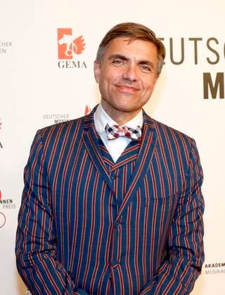 Moritz Eggert bei Verleihung Deutscher Musikautor:innenpreis 2022 im Hotel RITZ-CARLTON Berlin. Redaktion Laurent, Berlin 24.03.22