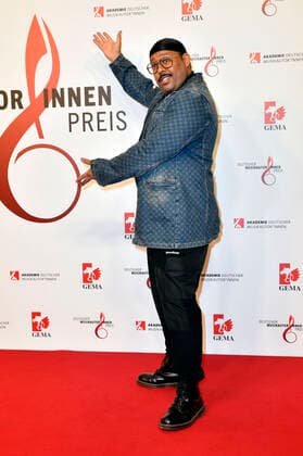 Roger Rekless beim 13. Deutschen Musikautor*innenpreis der GEMA 2022 im Hotel The Ritz-Carlton. Berlin, 24.03.2022