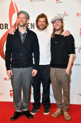 Sportfreunde Stiller beim 13. Deutschen Musikautor*innenpreis der GEMA 2022 im Hotel The Ritz-Carlton. Berlin, 24.03.2022
