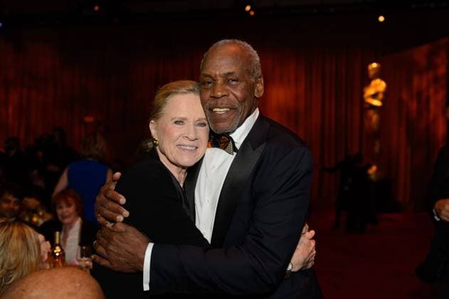 March 25, 2022, Los Angeles, California, USA: Honorary Award recipient Liv Ullmann and the Jean Hershel Humanitarian Award recipient Danny Glover at The 2022 Governors Awards in The Ray Dolby Ballroom. Los Angeles USA - ZUMAz03_ 20220325_sgt_z03_531 Copyright: xMPASx
