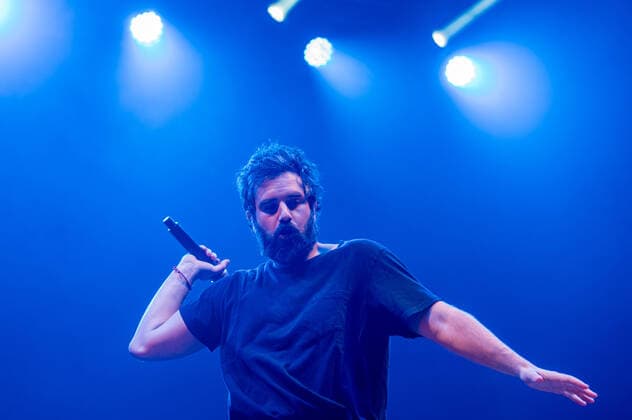 Tommaso Paradiso during Tommaso Paradiso Sulle Nuvole Tour 2022 , Italian singer Music Concert in Jesolo, Italy, March 26 2022