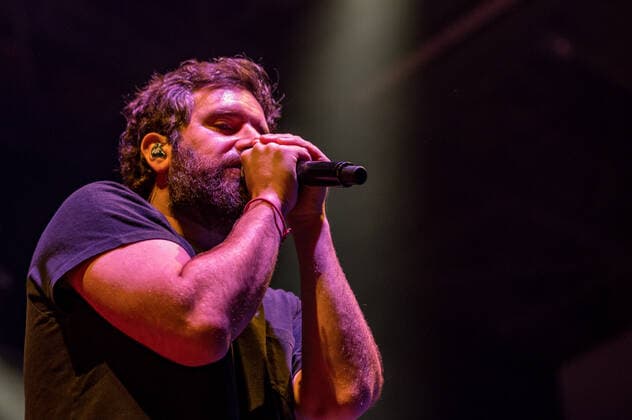 Tommaso Paradiso during Tommaso Paradiso Sulle Nuvole Tour 2022 , Italian singer Music Concert in Jesolo, Italy, March 26 2022