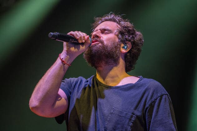 Tommaso Paradiso during Tommaso Paradiso Sulle Nuvole Tour 2022 , Italian singer Music Concert in Jesolo, Italy, March 26 2022