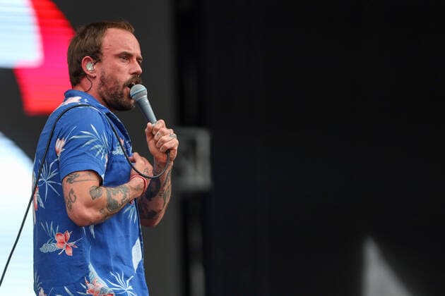 March 27, 2022, USA: IDLES during Lollapalooza Brasil 2022 music festival at AutoÂ³dromo Interlagos in SoÂ£o Paulo this Friday, March 27 USA - ZUMAc233 20220327_zsp_c233_036 Copyright: xVanessaxCarvalhox