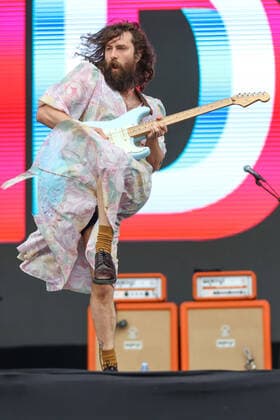 March 27, 2022, USA: IDLES during Lollapalooza Brasil 2022 music festival at AutoÂ³dromo Interlagos in SoÂ£o Paulo this Friday, March 27 USA - ZUMAc233 20220327_zsp_c233_037 Copyright: xVanessaxCarvalhox