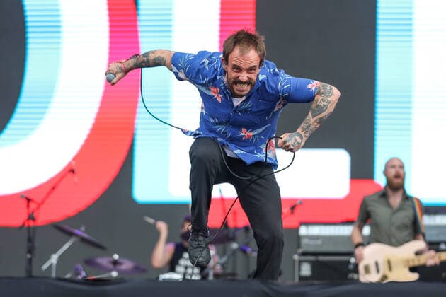 Bilder des Jahres 2022, Entertainment 03 März Entertainment Themen der Woche KW12 Entertainment Bilder des Tages March 27, 2022, USA: IDLES during Lollapalooza Brasil 2022 music festival at AutoÂ³dromo Interlagos in SoÂ£o Paulo this Friday, March 27 USA - ZUMAc233 20220327_zsp_c233_046 Copyright: xVanessaxCarvalhox