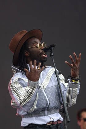 March 27, 2022, USA: Black Pumas during Lollapalooza Brasil 2022 music festival at AutoÂ³dromo Interlagos in SoÂ£o Paulo this Friday, March 27 USA - ZUMAc233 20220327_zsp_c233_053 Copyright: xVanessaxCarvalhox