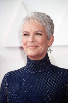 Jamie Lee Curtis arrives on the red carpet of the 94th OscarsÂ® at the Dolby Theatre at Ovation Hollywood in Los Angeles, CA, on Sunday, March 27, 2022.  Copyright: xx 34342-134THA