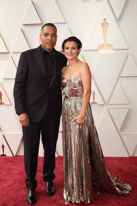 Reinaldo Marcus Green and guest arrive on the red carpet of the 94th OscarsÂ® at the Dolby Theatre at the Ovation Hollywood in Los Angeles, CA, on Sunday, March 27, 2022.  Copyright: xx 34342-189THA