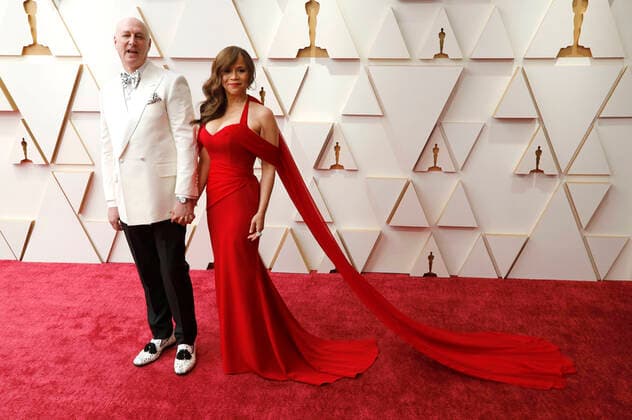 Eric Haze und Rosie Perez bei der Oscar Verleihung 2022 94th Annual Academy Awards im Dolby Theatre im Hollywood & Highland Center. Los Angeles, 27.03.2022
