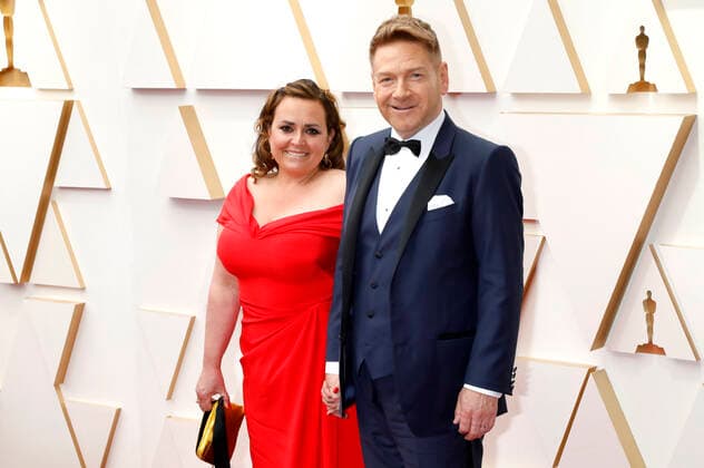 Lindsay Brunnock mit Ehemann Kenneth Branagh bei der Oscar Verleihung 2022 94th Annual Academy Awards im Dolby Theatre im Hollywood & Highland Center. Los Angeles, 27.03.2022