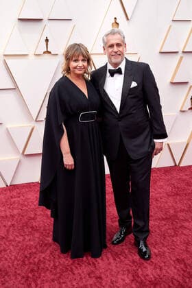 OscarÂ® nominee Myron Kerstein and guest arrive on the red carpet of the 94th OscarsÂ® at the Dolby Theatre at Ovation Hollywood in Los Angeles, CA, on Sunday, March 27, 2022.  Copyright: xx 34342-347THA