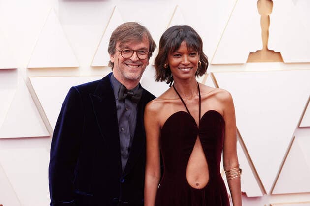 OscarÂ® nominee Philippe Rousselet and Liya Kebede arrive on the red carpet of the 94th OscarsÂ® at the Dolby Theatre at the Ovation Hollywood in Los Angeles, CA, on Sunday, March 27, 2022.  Copyright: xx 34342-379THA