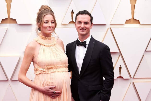 OscarÂ® nominee Trevor White and guest arrive on the red carpet of the 94th OscarsÂ® at the Dolby Theatre at Ovation Hollywood in Los Angeles, CA, on Sunday, March 27, 2022.  Copyright: xx 34342-391THA