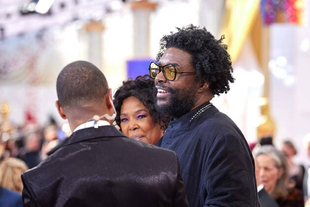 OscarÂ® nominee Ahmir Questlove Thompson arrives on the red carpet of the 94th OscarsÂ® at the Dolby Theatre at Ovation Hollywood in Los Angeles, CA, on Sunday, March 27, 2022.  Copyright: xx 34342-590THA