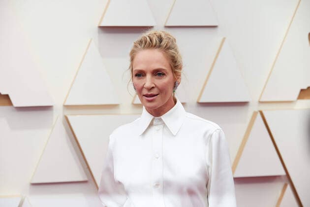 Uma Thurman at the 94th OscarsÂ® at the Dolby Theatre at Ovation Hollywood in Los Angeles, CA, on Sunday, March 27, 2022.  Copyright: xx 34342-742THA