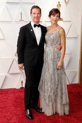 Benedict Cumberbatch mit Ehefrau Sophie Turner bei der Oscar Verleihung 2022 94th Annual Academy Awards im Dolby Theatre im Hollywood & Highland Center. Los Angeles, 27.03.2022