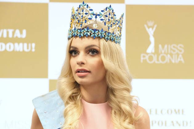 Bilder des Jahres 2022, Entertainment 03 März Entertainment Themen der Woche KW13 Warszawa 28.03.2022 Miss World 2022 Karolina Bielawska Photo:TEDI NEWSPIX.PL --- Newspix.pl  TEDI280322_109