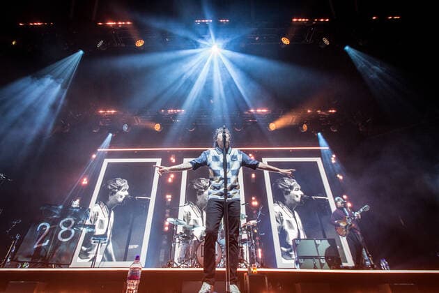 Louis Tomlinson live in Copenhagen, Denmark Copenhagen, Denmark. 28th, March 2022. The English singer and songwriter Louis Tomlinson performs a live concert at Forum Copenhagen at Frederiksberg, Copenhagen. Copenhagen Denmark  Copyright: xGonzalesxPhoto ThomasxRasmussenx