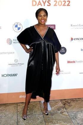 Motsi Mabuse bei der Verleihung des Next Gen Hotelier des Jahres im Grand ElysÃ e Hotel. Hamburg, 28.03.2022.