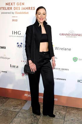 Jasmin Wagner bei der Verleihung des Next Gen Hotelier des Jahres im Grand ElysÃ e Hotel. Hamburg, 28.03.2022.
