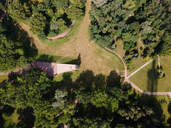The symbol of the Holocaust - Babi Yar. The place of the murder of Jews during the Second World War. Aerial, model released, , property released, , 33816030.jpg, memory, monument, nostalgia, object, peace, people, place, prisoner, remember, solidarity, sorrow, stone, tragedy, ukraine, violence, war, memorial, memorable, soviet, jewish, holocaust, history, death, europe, babi yar, bronze, victims, symbol, ss troops, soviet union, massacres, shot dead, german, september 1941, historic, jews, kill, executed, kyiv, nazi, killed, ukrainian, victim, wwii, city, green, yar, babi, aerial