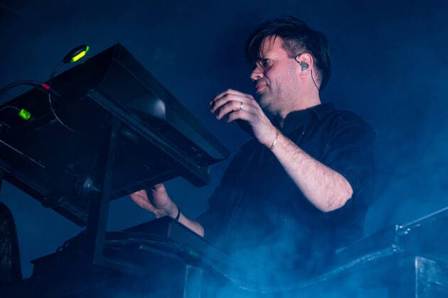 Trentemoller Oslo, Norway. 29th, March 2022. The Danish composer, music producer and electronic musician Trentemoller performs a live concert at Rockefeller in Oslo. Here Anders Trentemoller is seen live on stage. Oslo Norway  Copyright: xGonzalesxPhoto Per-OttoxOppix