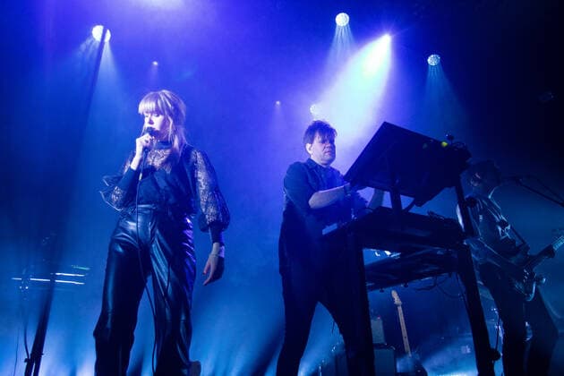 Trentemoller Oslo, Norway. 29th, March 2022. The Danish composer, music producer and electronic musician Trentemoller performs a live concert at Rockefeller in Oslo. Here Anders Trentemoller is seen live on stage with vocalist Disa. Oslo Norway  Copyright: xGonzalesxPhoto Per-OttoxOppix