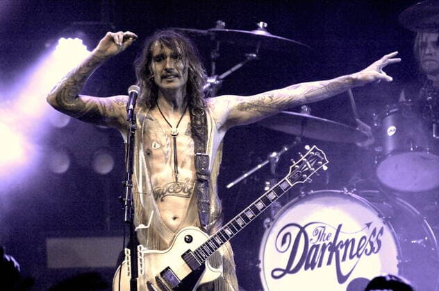 CHICAGO, IL - MARCH 30: The Darkness in concert at The Park West in Chicago, Illinois on March 30,2022. Copyright: xGenexAmbox