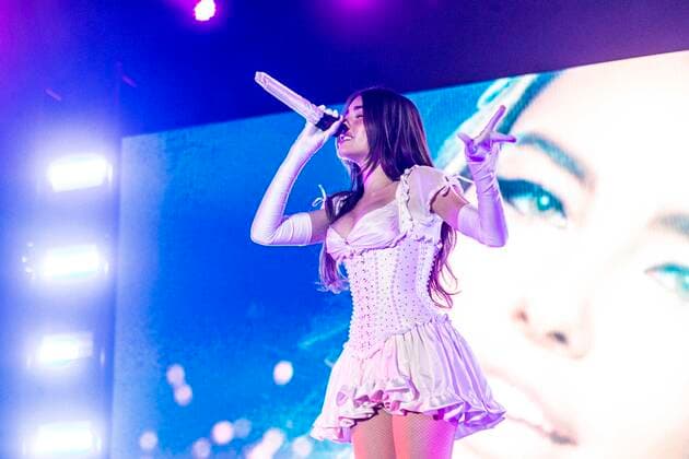 Madison Beer Performs In Milan Italy Madison Beer performs live at Fabrique on April 1, 2022 in Milan, Italy. Milan Milan Italy  Copyright: xRobertoxFiniziox originalFilename: finizio-madisonb220401_npvEc.jpg