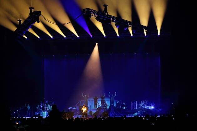 Sarah Connor bei einem Konzert in der Mercedes-Benz Arena in Berlin, 2. April 2022. Sarah Connor Konzert Berlin