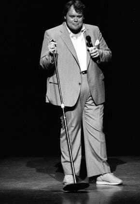 Private shoot of Louie Anderson at Louie Anderson?s comedy concert in Hollywood, 1983 Copyright: x RonxWolfson,xAllxRightsxReservedx