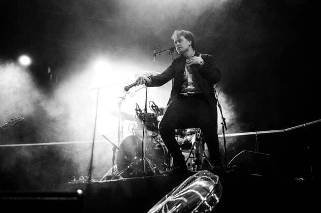 Konzert von Lice in der Berliner Columbiahalle Die Band Lice aus Bristol spielte als Vorband von Sleaford Mods in der ausverkauften Berliner Columbiahalle., Berlin Berlin Deutschland Neukölln