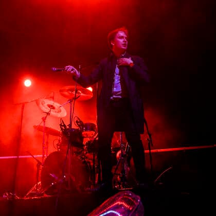 Konzert von Lice in der Berliner Columbiahalle Die Band Lice aus Bristol spielte als Vorband von Sleaford Mods in der ausverkauften Berliner Columbiahalle., Berlin Berlin Deutschland Neukölln