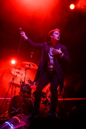 Konzert von Lice in der Berliner Columbiahalle Die Band Lice aus Bristol spielte als Vorband von Sleaford Mods in der ausverkauften Berliner Columbiahalle., Berlin Berlin Deutschland Neukölln