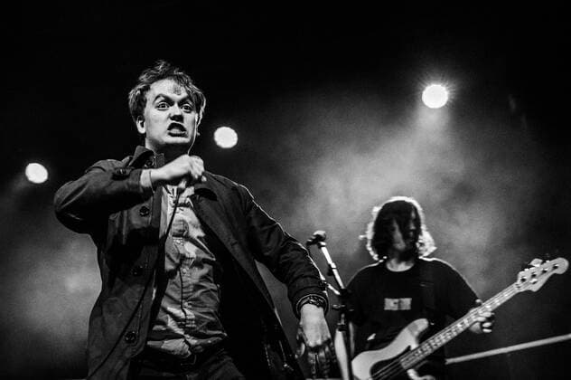 Konzert von Lice in der Berliner Columbiahalle Die Band Lice aus Bristol spielte als Vorband von Sleaford Mods in der ausverkauften Berliner Columbiahalle., Berlin Berlin Deutschland Neukölln