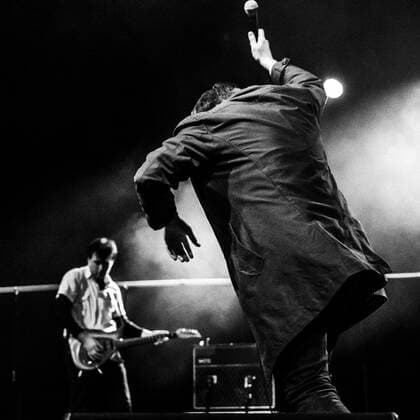 Konzert von Lice in der Berliner Columbiahalle Die Band Lice aus Bristol spielte als Vorband von Sleaford Mods in der ausverkauften Berliner Columbiahalle., Berlin Berlin Deutschland Neukölln