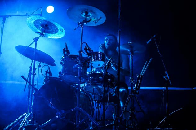 Konzert von Lice in der Berliner Columbiahalle Die Band Lice aus Bristol spielte als Vorband von Sleaford Mods in der ausverkauften Berliner Columbiahalle., Berlin Berlin Deutschland Neukölln