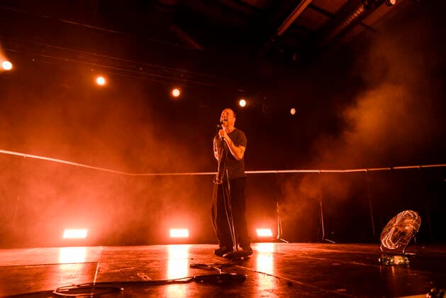 Konzert der Sleaford Mods in der Berliner Columbiahalle Sleaford Mods spielten in der ausverkauften Berliner Columbiahalle., Berlin Berlin Deutschland Neukölln