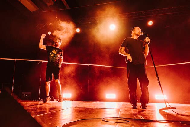 Konzert der Sleaford Mods in der Berliner Columbiahalle Sleaford Mods spielten in der ausverkauften Berliner Columbiahalle., Berlin Berlin Deutschland Neukölln