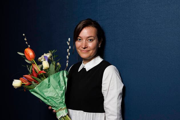 Kamerafrau Antonia Kilian bei der feierlichen Preisverleihung des IFFF Dortmund+Köln 2022 im Filmforum NRW. Köln, 03.04.2022 NRW Deutschland Copyright: xChristophxHardtx