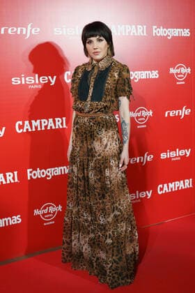 April 4, 2022, Madrid, Spain: Angy Fernandez attends the Fotogramas awards at Joy Eslava Club in Madrid. The Fotogramas are prizes awarded annually by the Spanish film magazine Fotogramas. The prizes for the films -foreign and national- are the responsibility of the specialized critics and those granted to the interpreters are chosen by the public. Madrid Spain - ZUMAs197 20220404_zaa_s197_198 Copyright: xAtilanoxGarciax