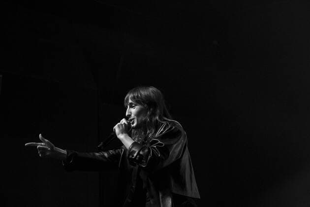 Juliette Armanet Konzert in Lyon Juliette Armanet en concert Ã Lyon le 04 04 22. CELEBRITES : Concert de Juliette Armanet - Lyon - 04 04 2022 SandrineThesillat Panoramic 